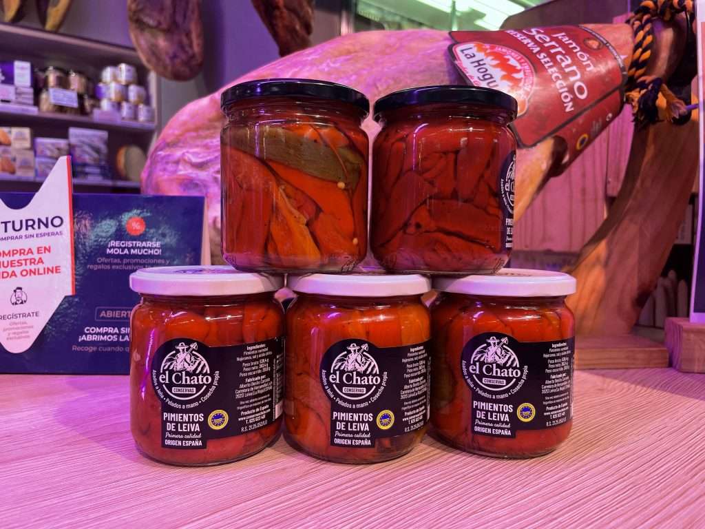 Oferta de pimientos najera Santi y Maruli Mercado del Corregidor