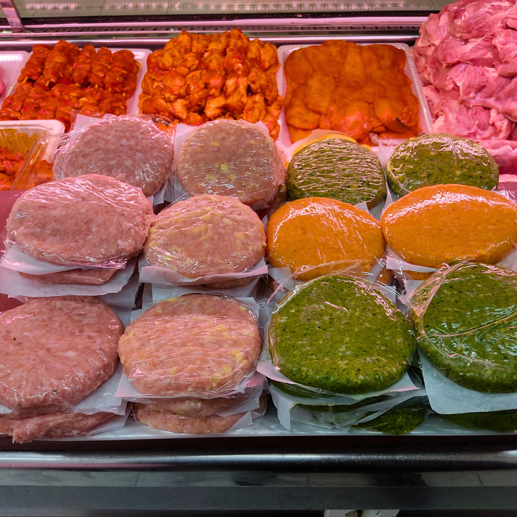 Hamburguesas caseras variadas