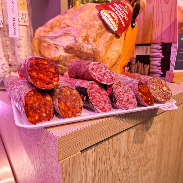 Chorizo y salchichón 21 50