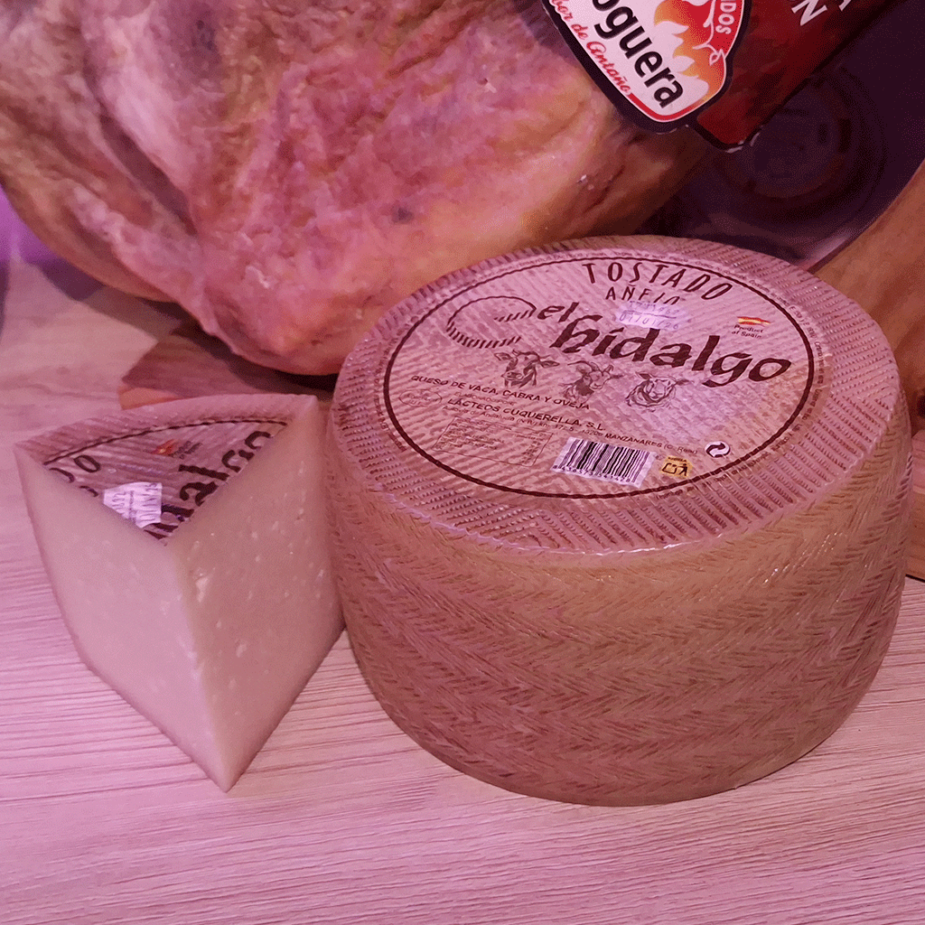 queso manchego tostado