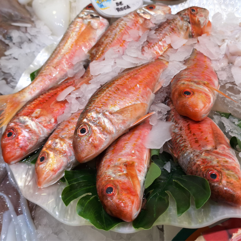 salmonete navajas