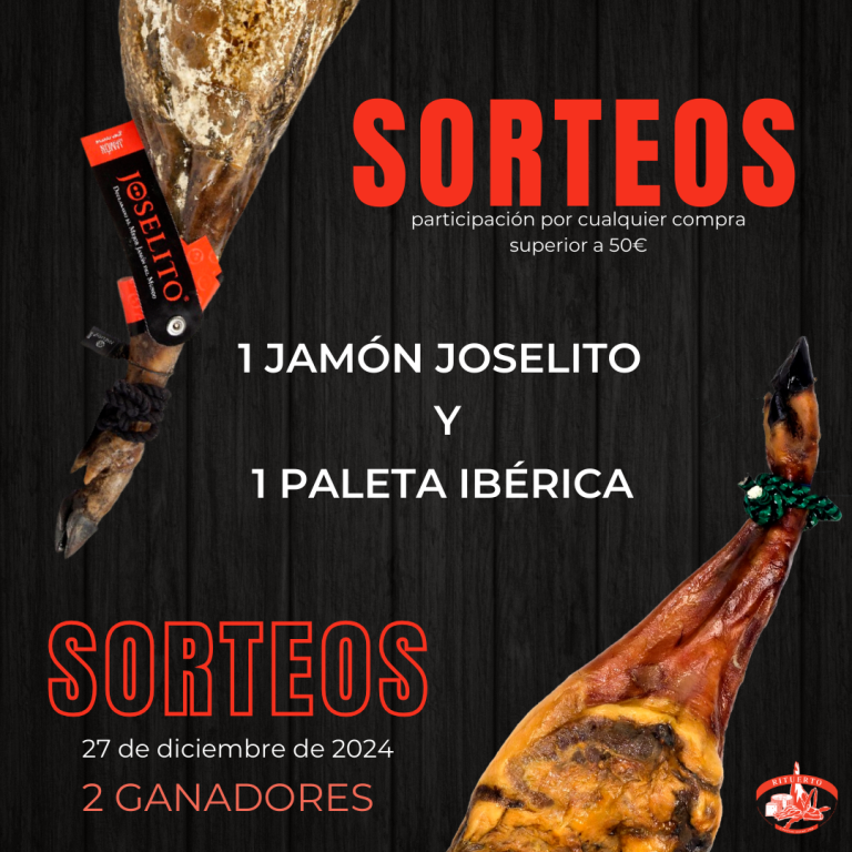 Carnicería Rituerto sorteo navidad 2024