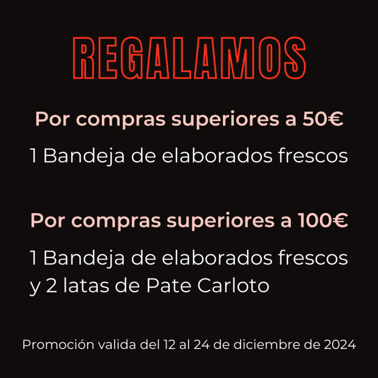 Carnicería Rituerto Oferta navidad 2024
